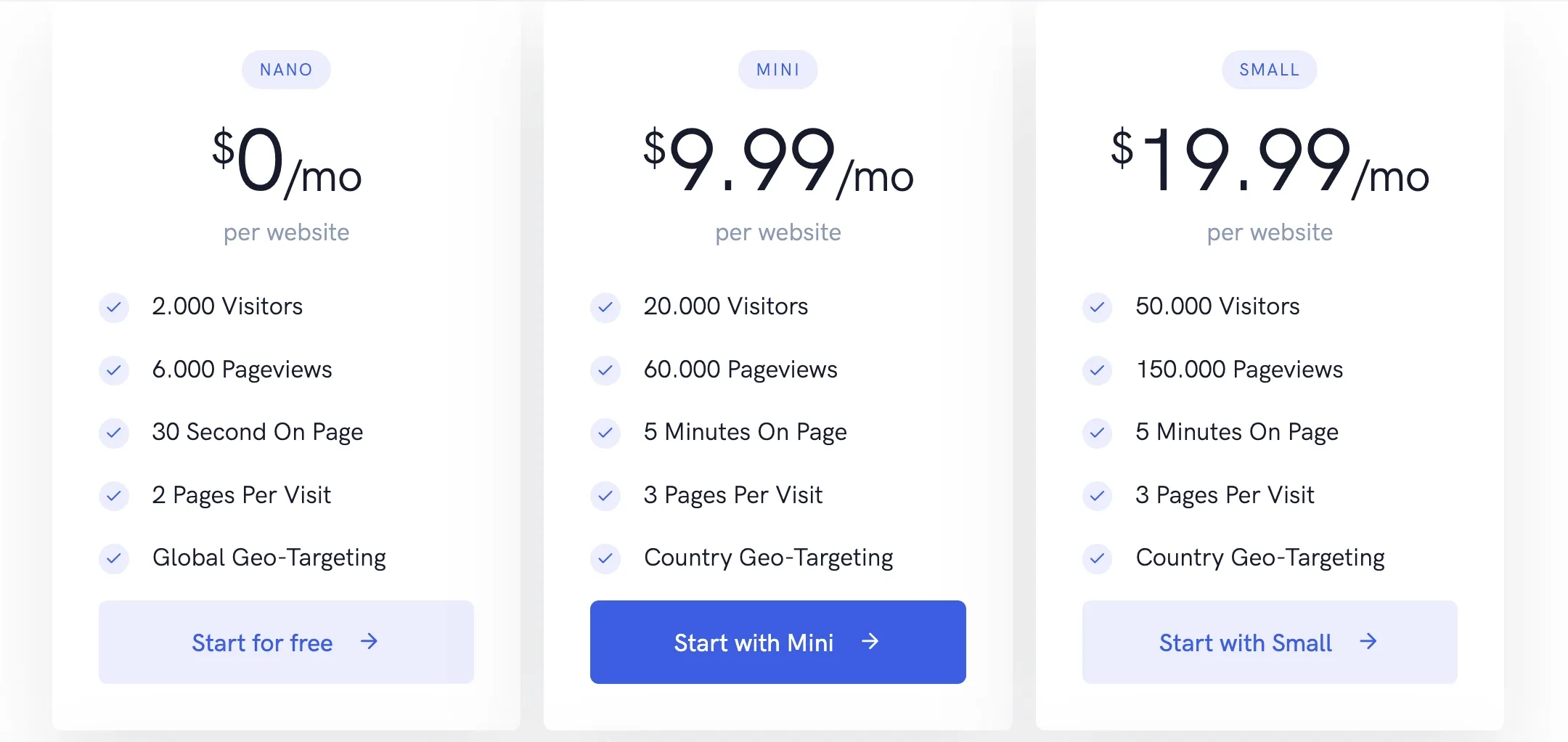 Free Traffic Bot landing page.